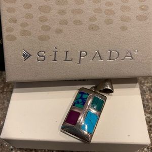 Silpada Multi Colored Slide